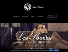 Tablet Screenshot of lespoochs.com